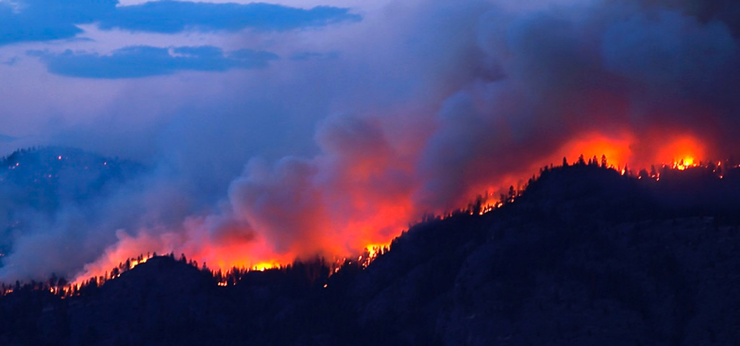 Mendocino California Forest Fire