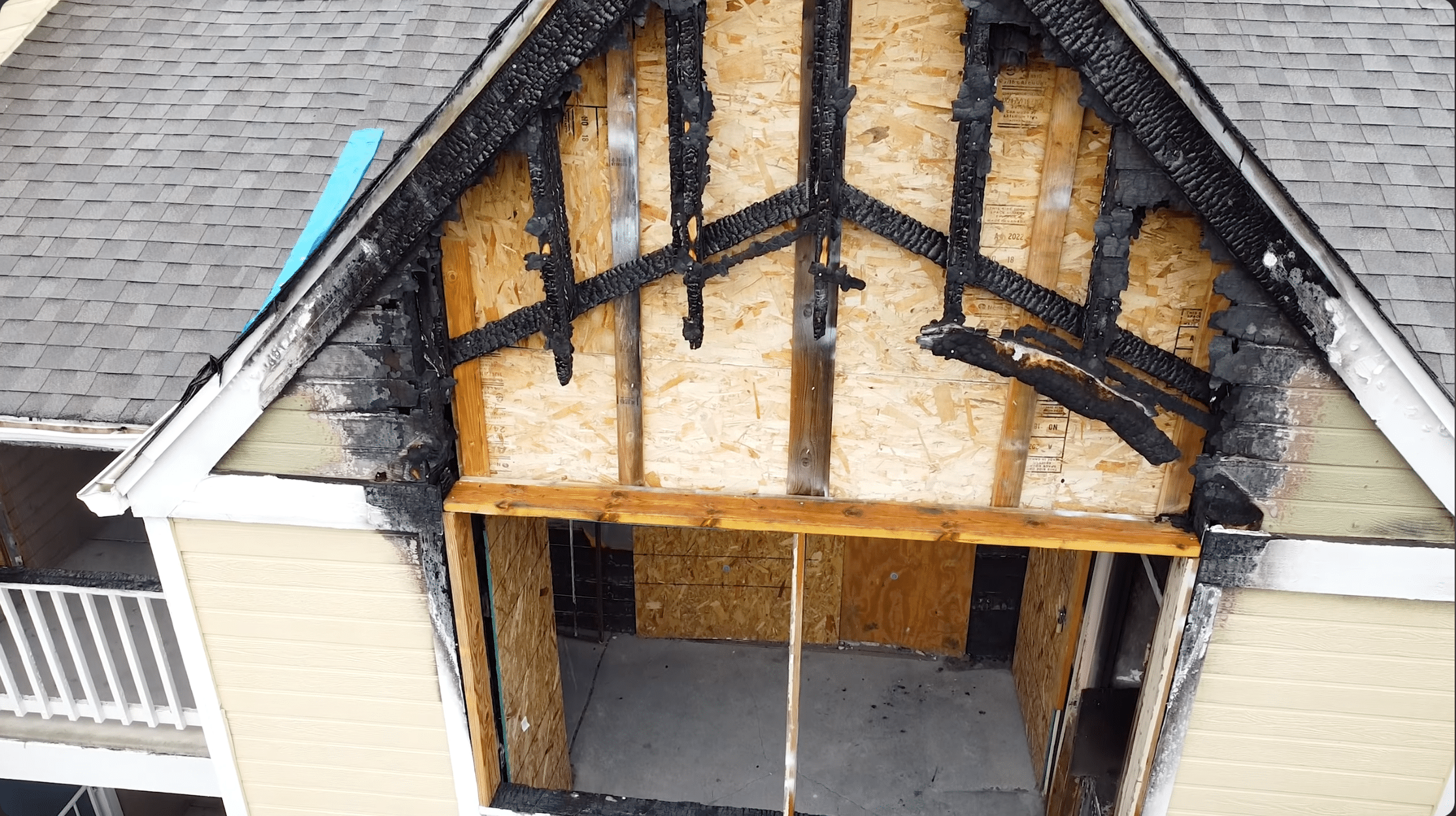 multifamily condo fire damage