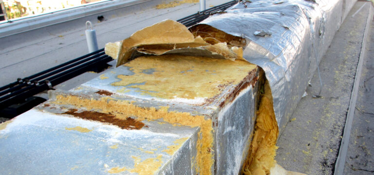 HVAC system damaged by excess humidity