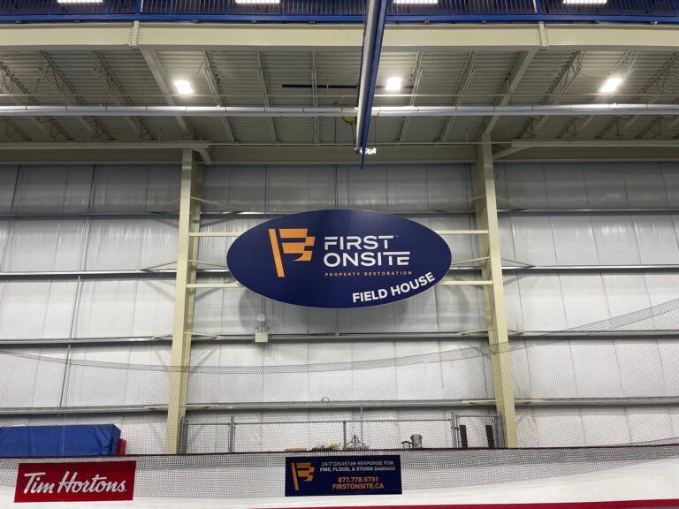 FIRST ONSITE Sponsors City of Lloydminster Field House in Servus Sports Centre